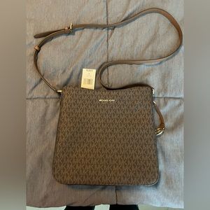 Jet Set Travel Large Logo Messenger Bag